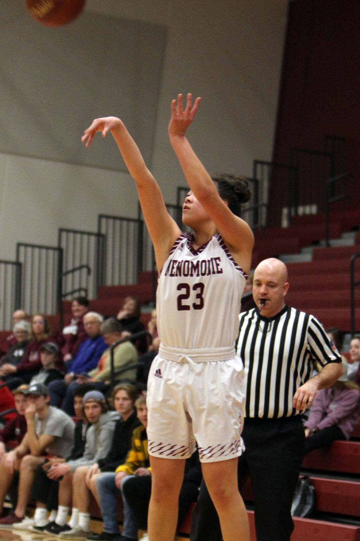 Ashland at Menomonie girls basketball 12-27-19